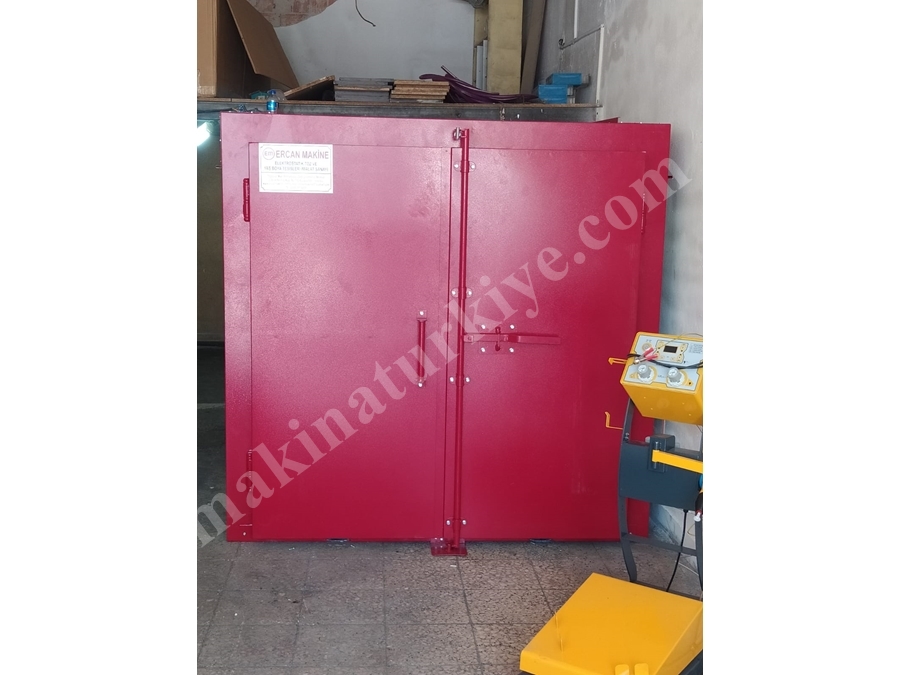Doğalgazlı Elektrostatik BOX Tipi Boya Fırını