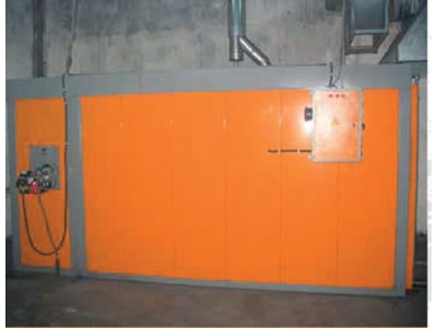 Natural Gas Box Type Paint Oven - 2