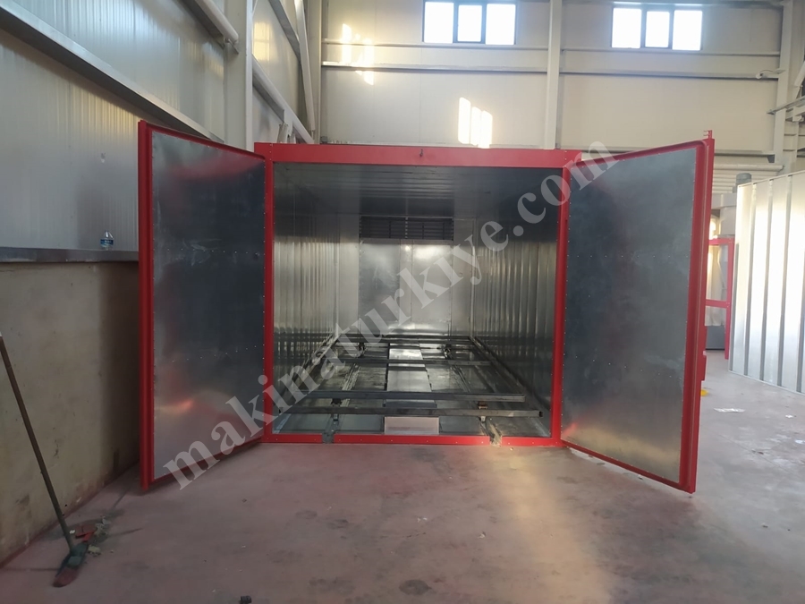 Natural Gas Box Type Paint Oven