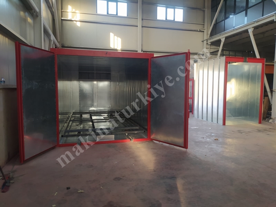 Elektrikli Elektrostatik BOX Tipi Boya Fırını