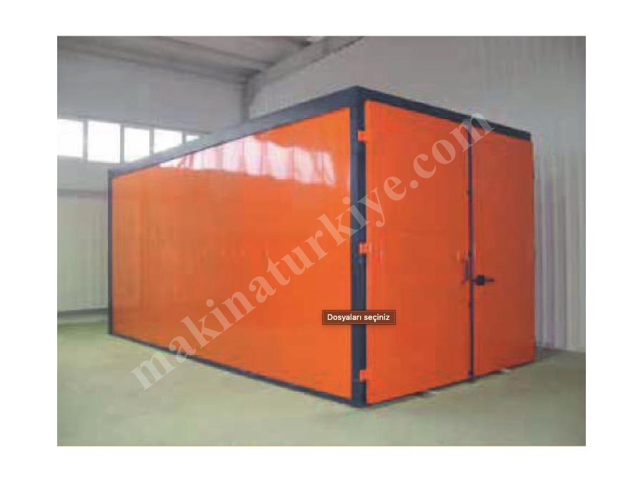 Elektrikli Elektrostatik BOX Tipi Boya Fırını