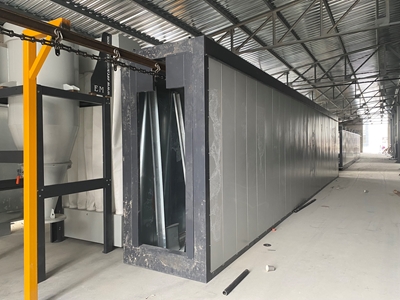 Conveyor Tunnel Type Baking and Powder Coating Oven - 2