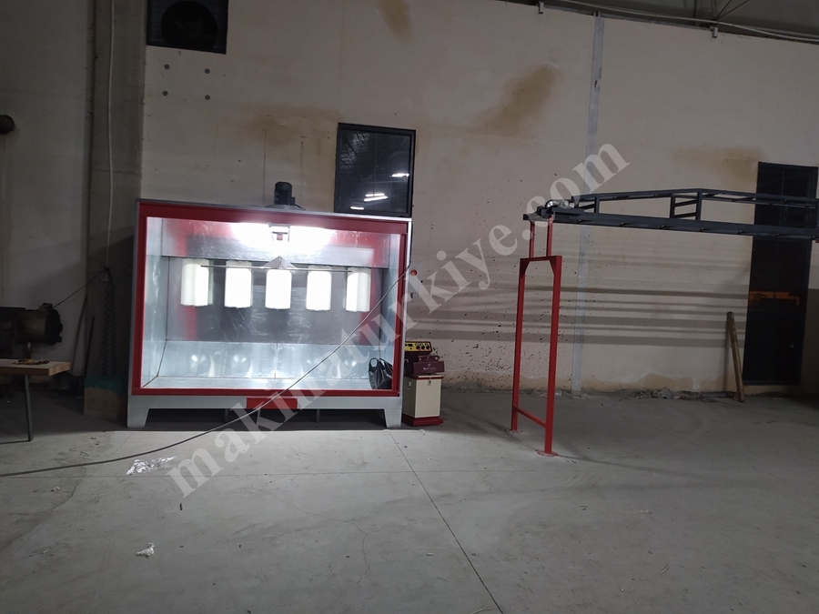 Elektrikli Manuel Elektrostatik Toz Boya Kabini