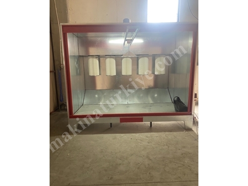 Electric Manual Electrostatic Powder Coating Booth