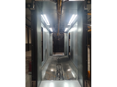 Siklonlu İkiz Tip Elektrostatik Toz Boya Kabini - 9