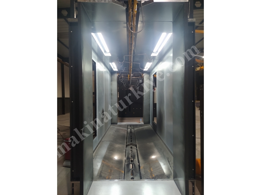 Siklonlu İkiz Tip Elektrostatik Toz Boya Kabini