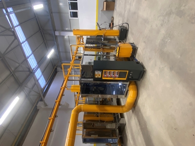 Siklonlu İkiz Tip Elektrostatik Toz Boya Kabini - 10