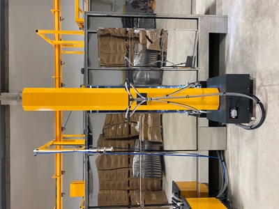 Siklonlu İkiz Tip Elektrostatik Toz Boya Kabini - 1