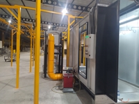 Electric Twin Type Electrostatic Powder Coating Booth