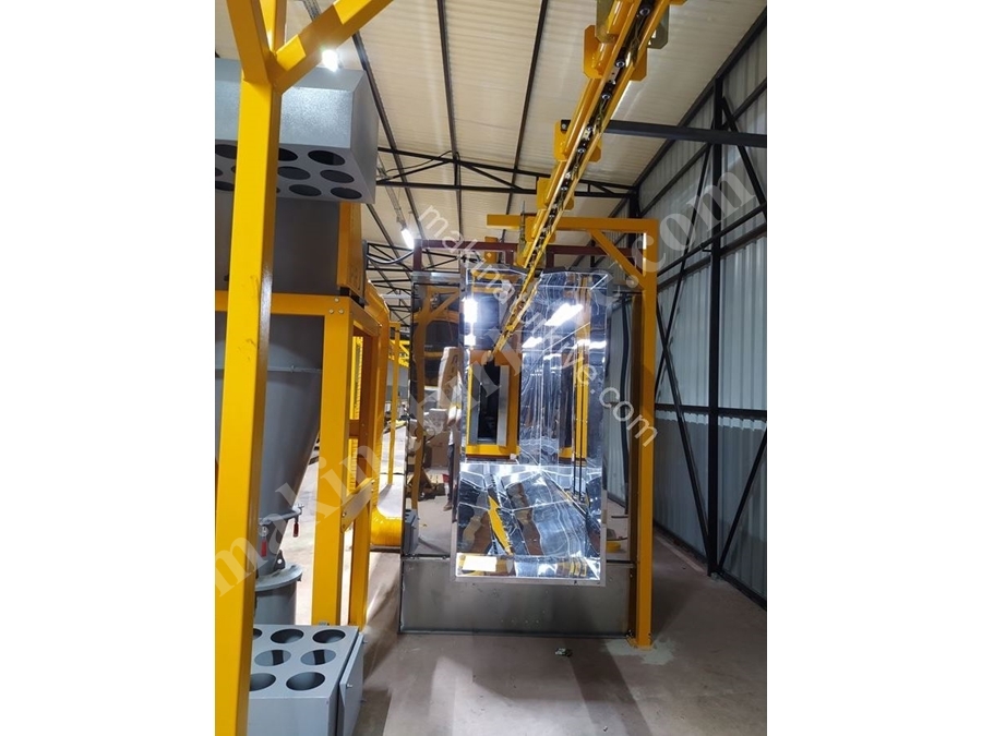 Electric Twin Type Electrostatic Powder Coating Booth