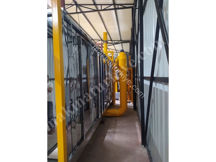 Electric Twin Type Electrostatic Powder Coating Booth