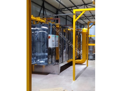 Electric Twin Type Electrostatic Powder Coating Booth - 6