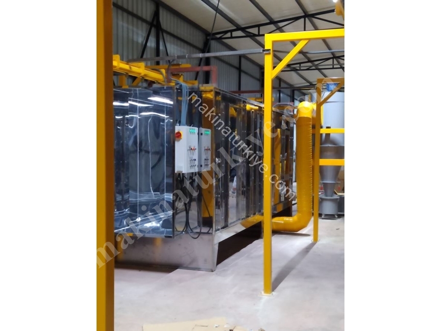 Electric Twin Type Electrostatic Powder Coating Booth