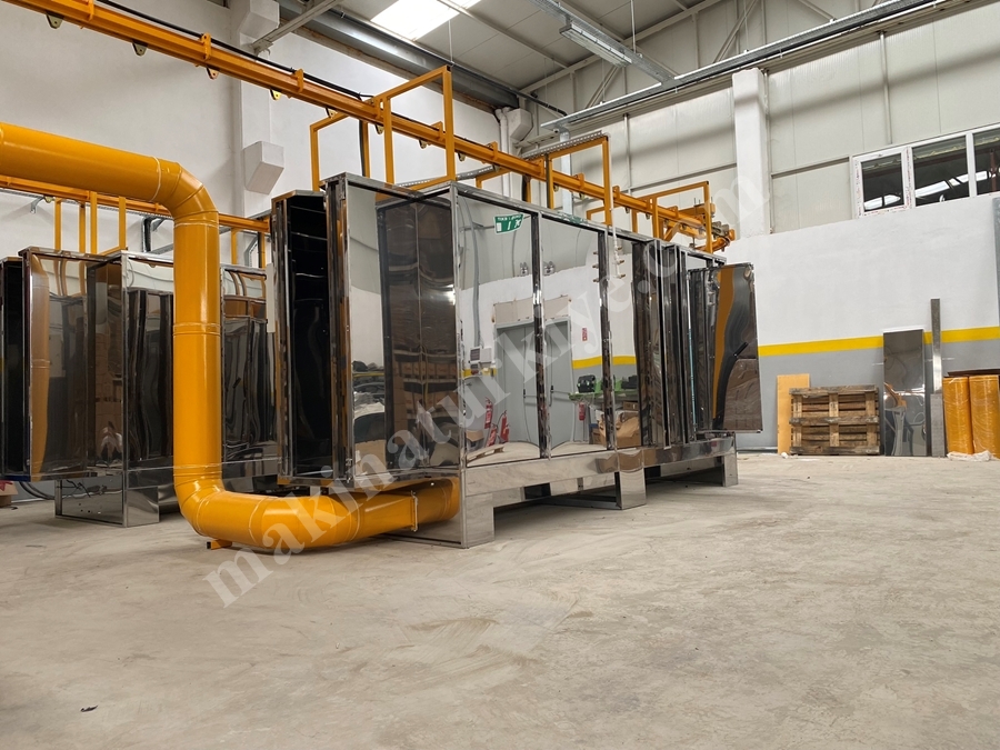 Electric Twin Type Electrostatic Powder Coating Booth