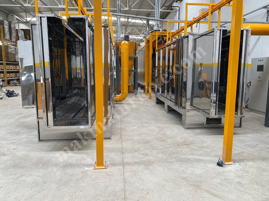 Electric Twin Type Electrostatic Powder Coating Booth