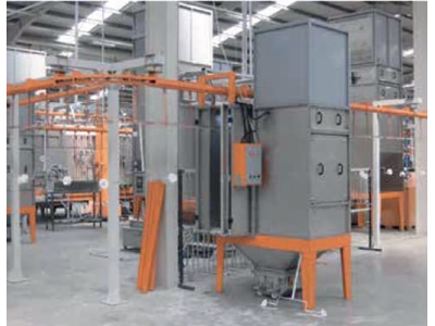 Cardan Type Electrostatic Powder Coating Conveyor System - 1