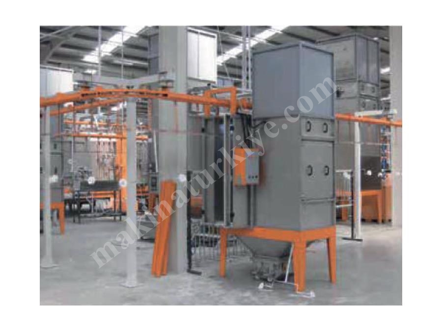 Cardan Type Electrostatic Powder Coating Conveyor System