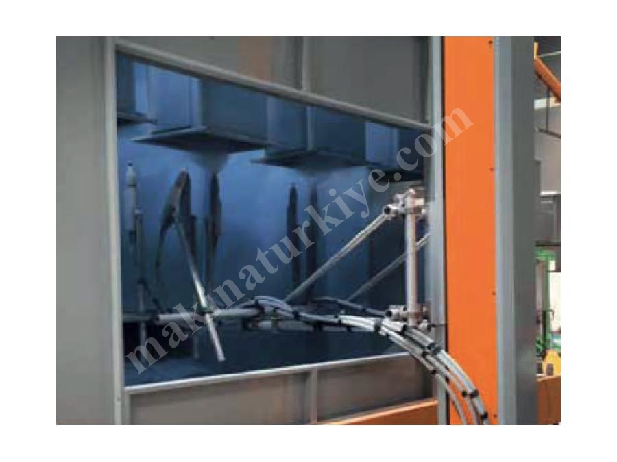 1800 Mm Automatic Electrostatic Powder Coating Robot