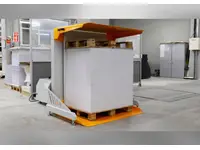 70x100 Manuel Palet Çevirme Makinası