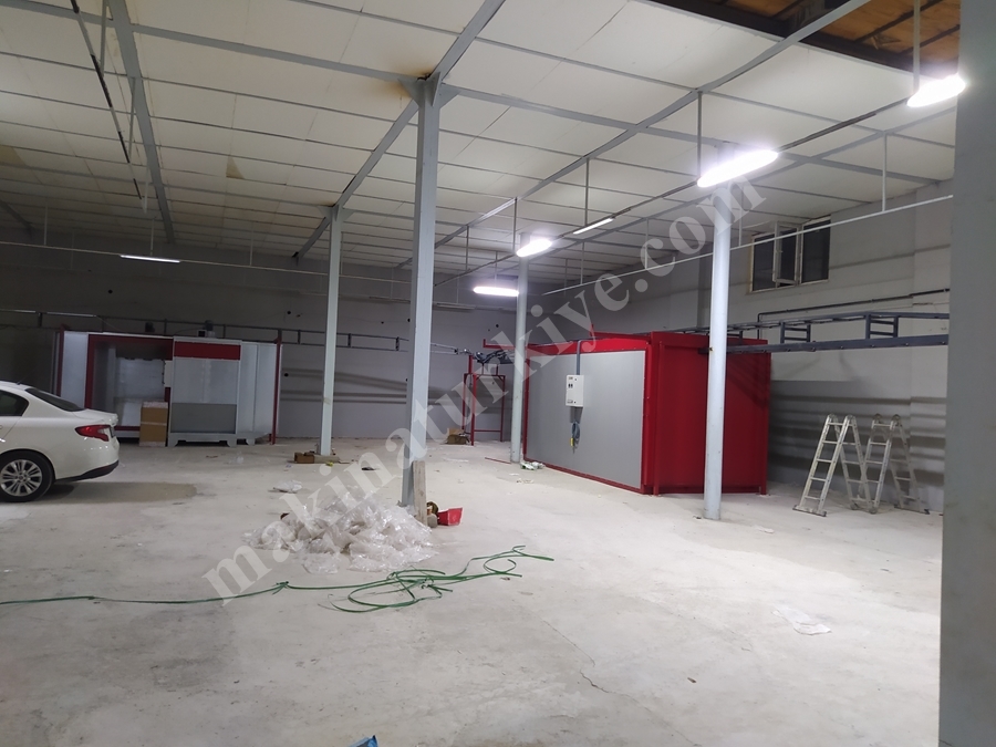 Elektrostatik Üstten Paletli Boya Fırını