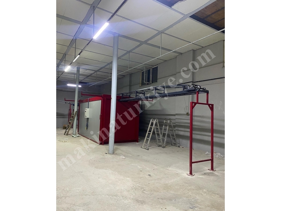 Elektrostatik Üstten Paletli Boya Fırını