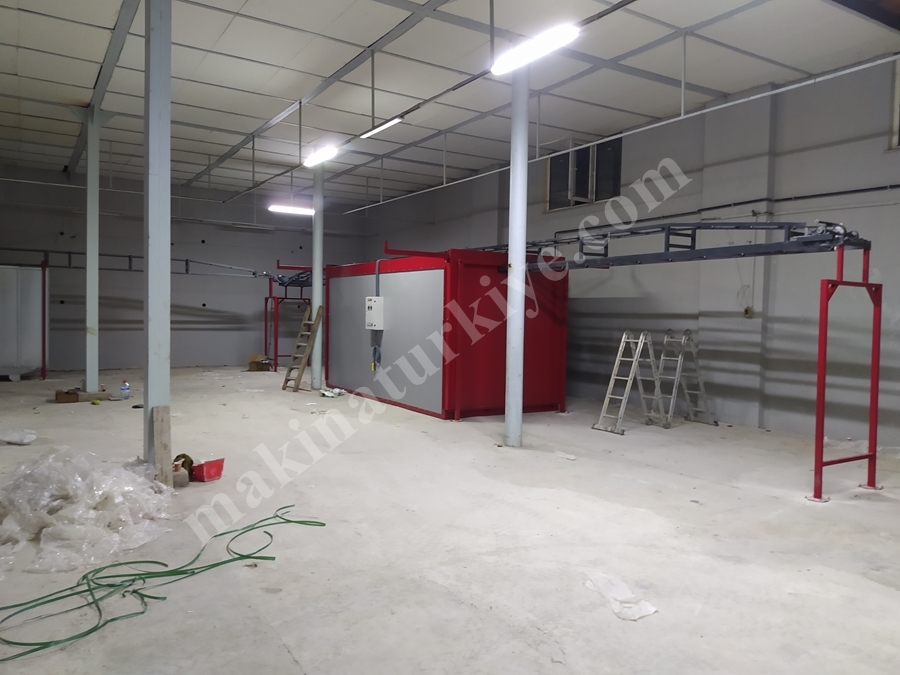 Elektrostatik Üstten Paletli Boya Fırını