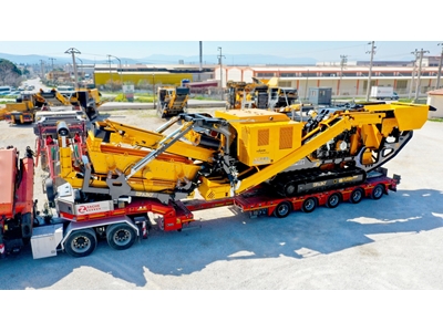130-240 Ton/Saat Titreşimli Elekli Paletli Darbeli Kırıcı - 3