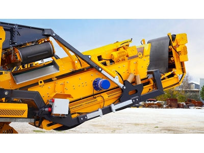 130-240 Ton/Saat Titreşimli Elekli Paletli Darbeli Kırıcı - 6