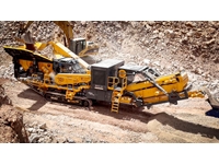 150-250 Ton / Hour Tracked Impact Stone Crushing Plant