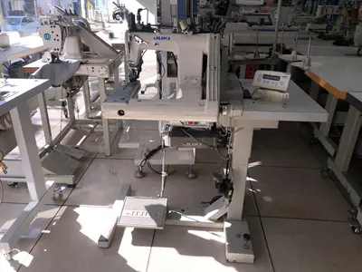 Denim-Arm Nähmaschine mit Palette