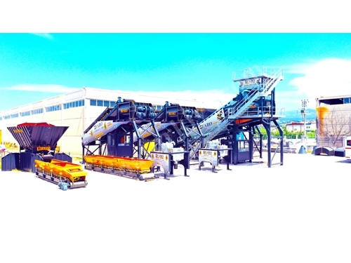 75-120 Ton/Hour Mobile Reversible Stone and Ore Crusher