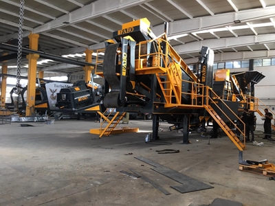 75-120 Ton / Saat Mobil Tersiyer Taş ve Maden Kırıcı - 2