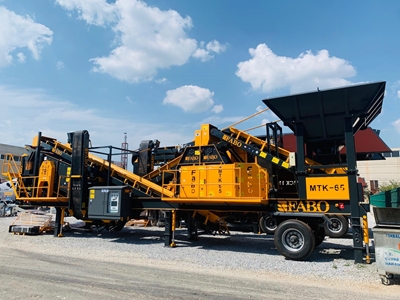 75-120 Ton / Saat Mobil Tersiyer Taş ve Maden Kırıcı - 3