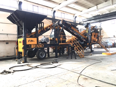75-120 Ton / Saat Mobil Tersiyer Taş ve Maden Kırıcı - 4