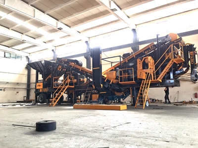 75-120 Ton / Saat Mobil Tersiyer Taş ve Maden Kırıcı - 6