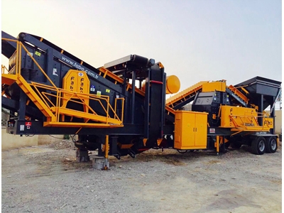 200-300 Ton / Saat Mobil Tersiyer Kırıcı - 0