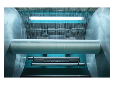 65x60 Inch Raschel Carpet Blanket Towel Yarn Fabric Warping Machine - 2