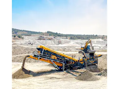 500-600 Ton/Saat Mobil Eleme Taş Kırma Tesisi