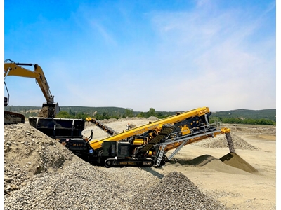 500-600 Ton/Stunde Mobile Siebsteinbrechanlage - 3