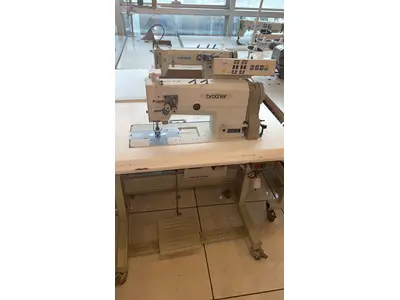Automatic Cancel-Free 842 Small Hook Double Needle Sewing Machine
