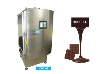 1000 kg Schokoladentemperiermaschine