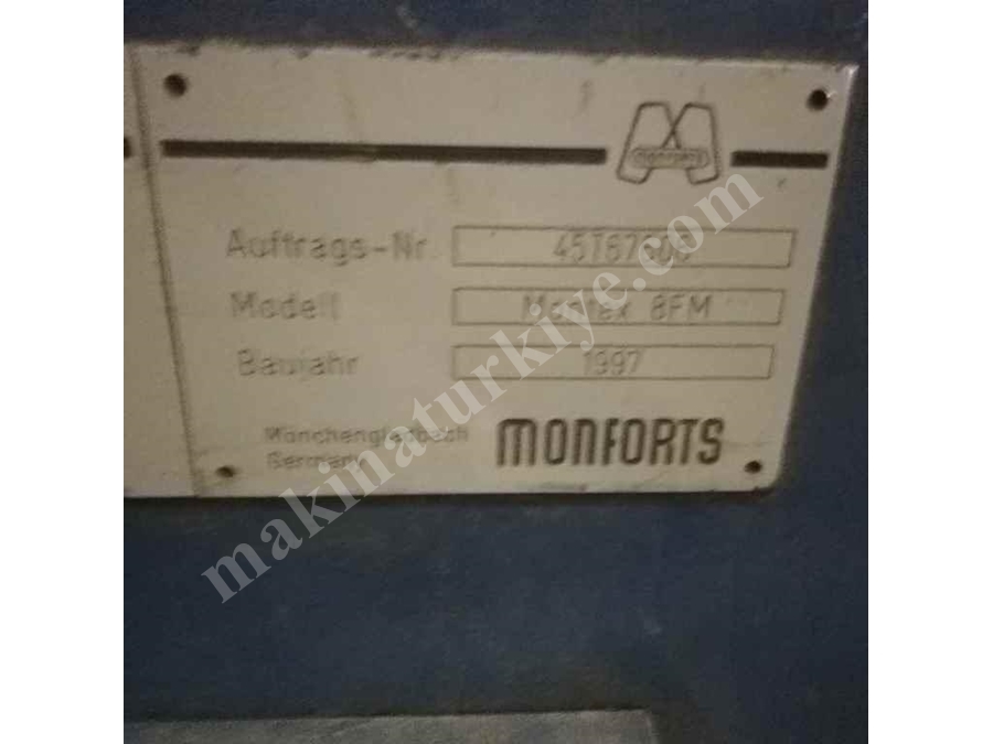 Monfrost Ram Makinası & Stenter Machine