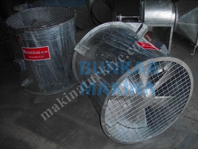 12000 M3 / Hour Industrial Centrifugal Fan - 5