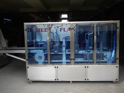 Линейная машина для наполнения водой, йогуртом или айраном 7200 шт/час