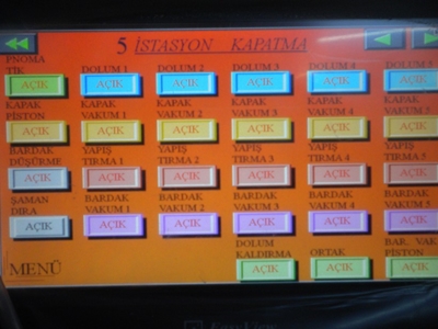 7200 Adet/Saat Lineer Su Yoğurt Ayran Dolum Makinası - 4