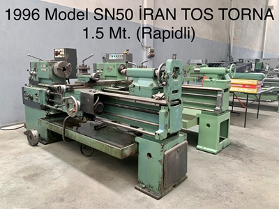 1.5 Mt. SN 50 Tos Üniversal Torna Tezgahı