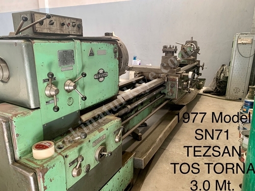 3.0 Mt. Tos Üniversal Torna Tezgahı