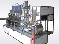Machine de remplissage linéaire de beurre double et d'emballage volumétrique - 2