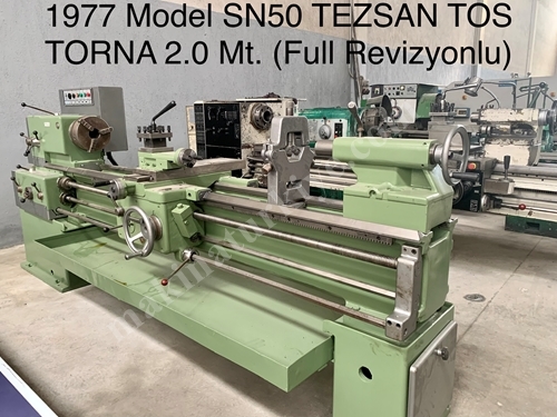 2.0 Mt. Tezsan Tos Üniversal Torna Tezgahı