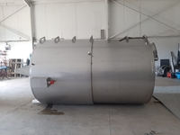 10 m3 Stainless Liquid Fertilizer Tank with Heating - 0